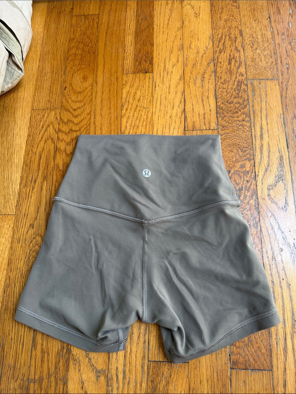 lululemon athletica High-Rise Bike Shorts — Olive